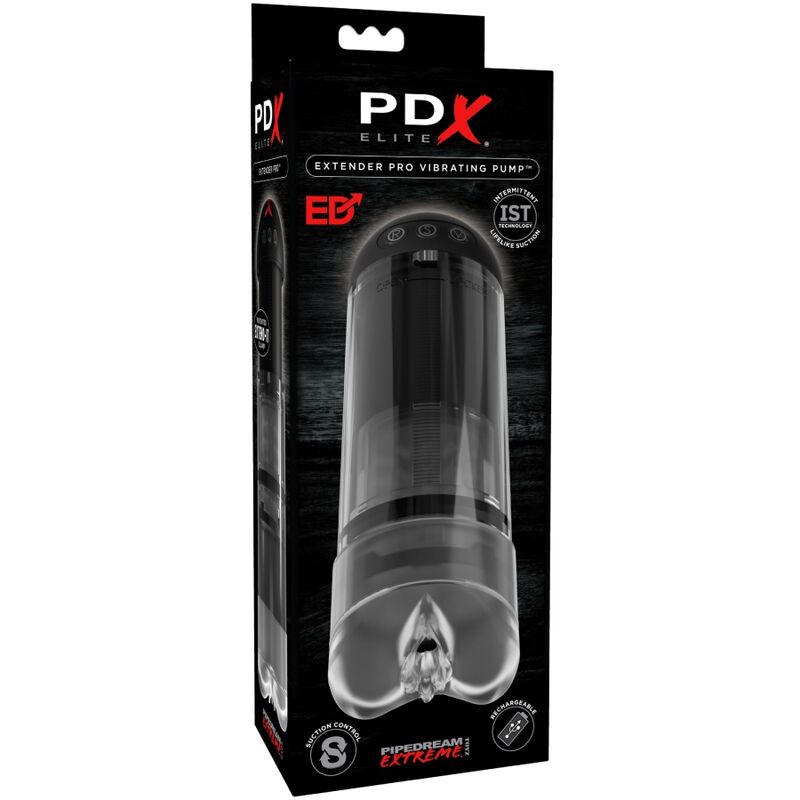 PDX ELITE - EXTENDER PRO MASTURBATORE POMPA VIBRANTE