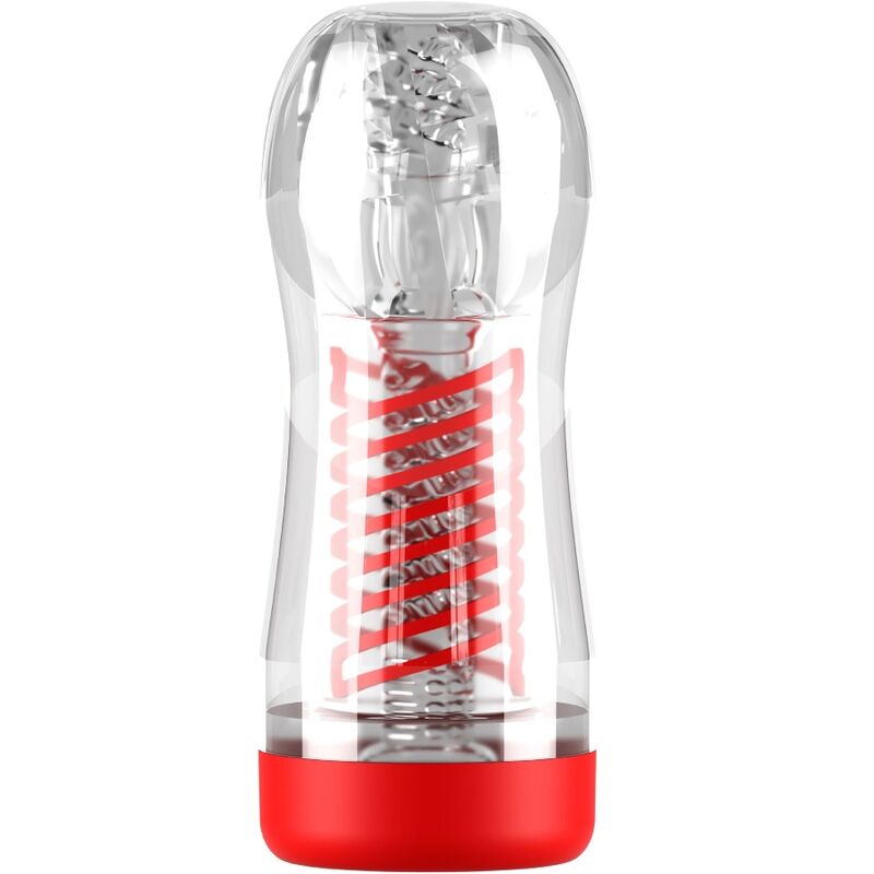 PDX ELITE - VIEWTUBE 2  MASTURBATORE CON COMPRESSIONE A SPIRALE TRASPARENTE