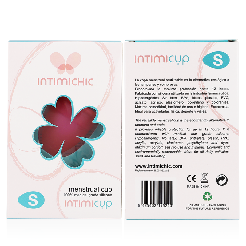 INTIMICHIC - COPPA MESTRUALE IN SILICONE  MEDICO TAGLIA S