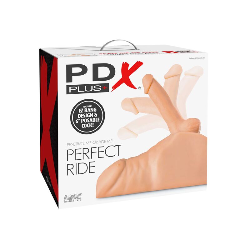 PDX PLUS - PERFECT RIDE MASTURBATORE TORSO MASCHILE REALISTICO CON PENE E ANO