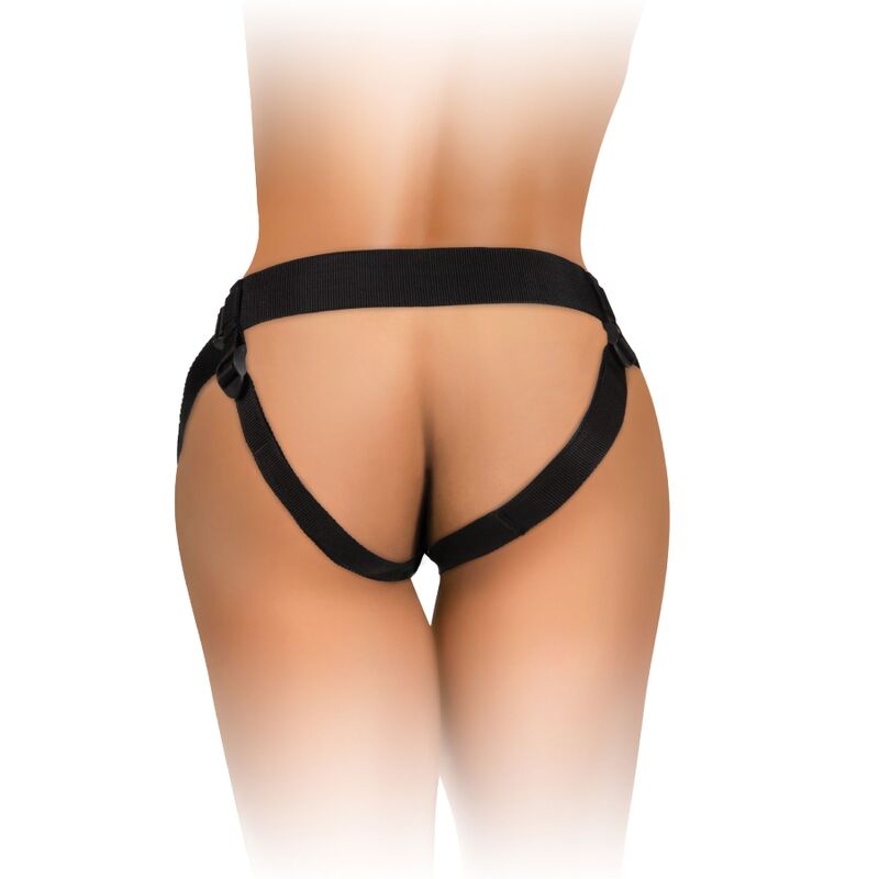 KING COCK - ELITE COMFY HARNESS REGOLABILE CON DILDO 17.8 CM