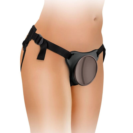 KING COCK - ELITE COMFY HARNESS REGOLABILE CON DILDO 17.8 CM