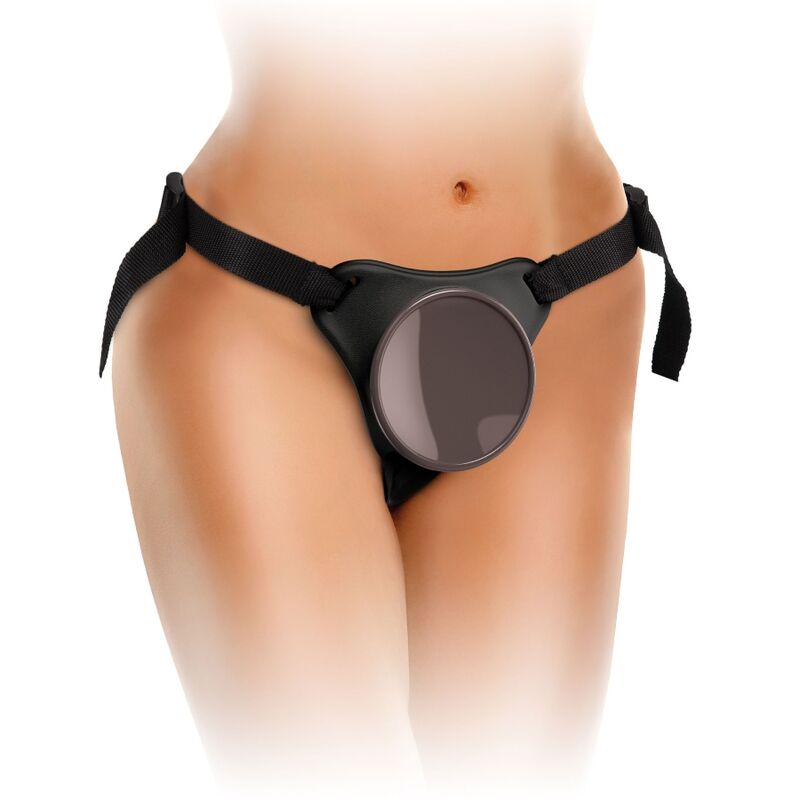 KING COCK - ELITE COMFY HARNESS REGOLABILE CON DILDO 17.8 CM