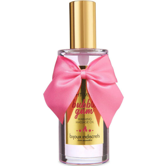 BIJOUX - INDISCRETS  KIT BUBBLEGUM PLAY CON OLIO DA MASSAGGIO E GEL LABBRA