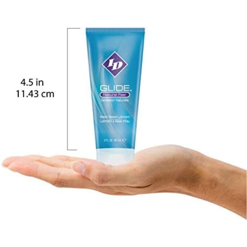 ID GLIDE - LUBRIFICANTE A BASE D'ACQUA ULTRA LUNGA DURATA TUBO DA VIAGGIO 60 ML