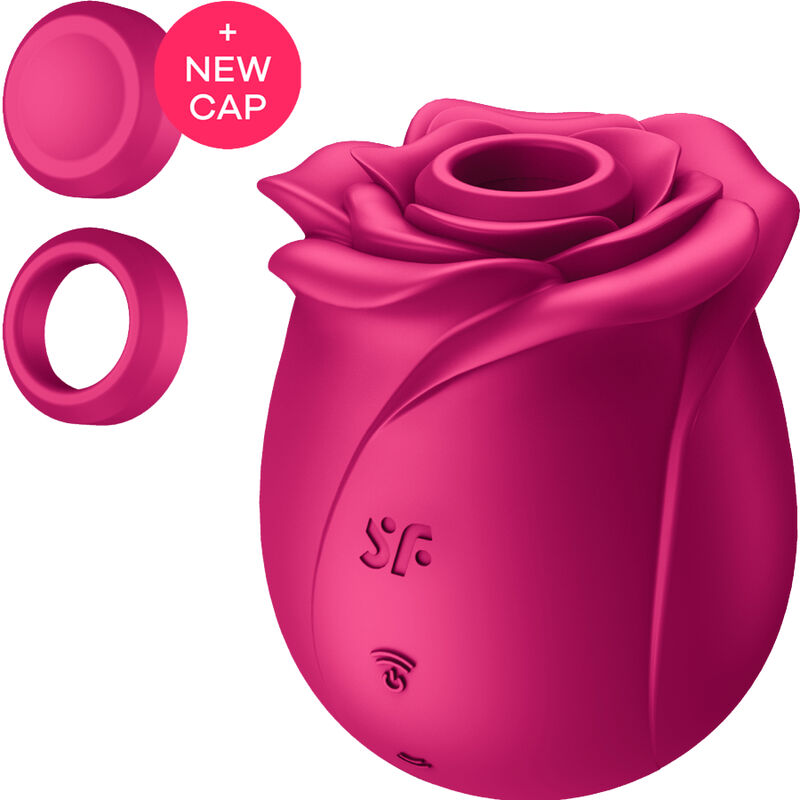 SATISFYER - AIR PULSE PRO 2 CLASSIC BLOSSOM SUCCHIA CLITORIDE A ONDE DI PRESSIONE