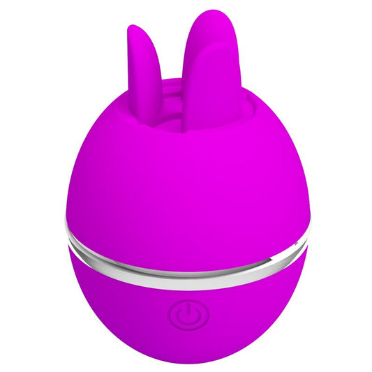 PRETTY LOVE - VIBRATORE TONDO GEMINI BALL IN SILICONE FUCSIA