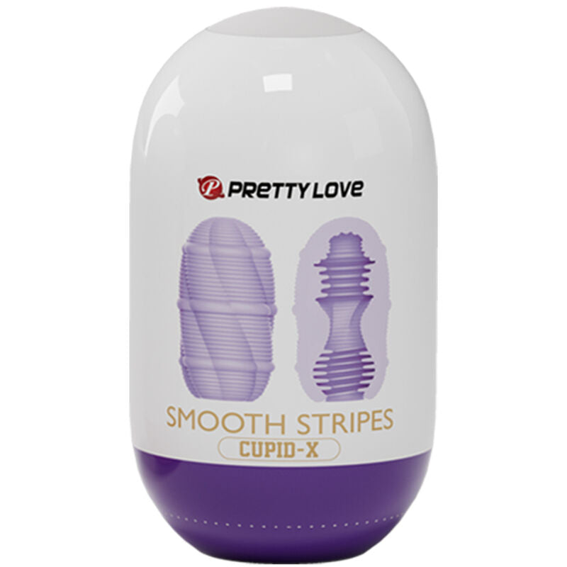 PRETTY LOVE - OVETTO MASTURBATORE MASCHILE SMOOTH STRIPES CUPID