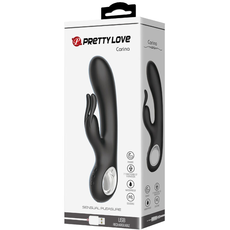 PRETTY LOVE -  CARINA VIBRATORE STIMOLATORE CLITORIDE E PUNTO G