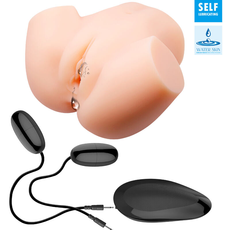 CRAZY BULL - MASTURBATORE REALISTICO DOPPIA VIBRAZIONE CON VAGINA E ANO