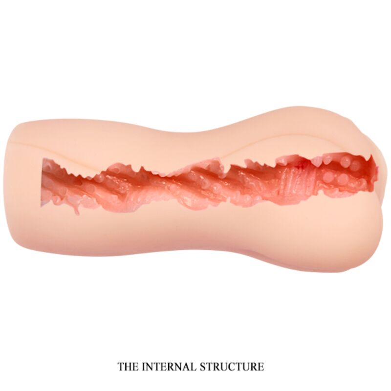 MASTURBATORE REALISTICO, STIMOLAZIONE INTENSA, IMPERMEABILE, MATERIALE TPR