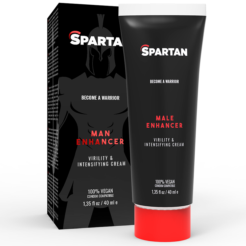 SPARTAN GEL DI COPPIA - CREMA VIRILITÀ E INTENSIFICANTE ORGASMO 100% VEGANA 40 ML