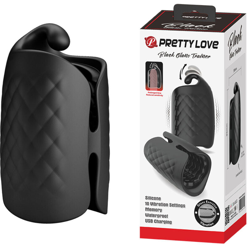 PRETTY LOVE - MASTURBATORE MASCHILE PER IL GLANDE VIBRANTE RICARICABILE