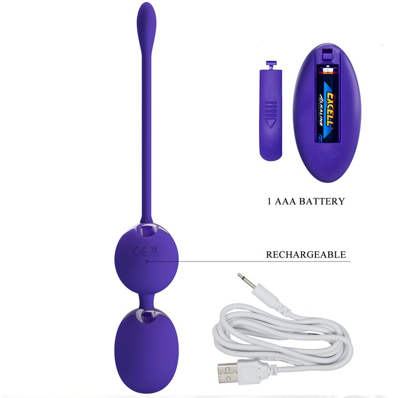 PRETTY LOVE - PALLINE WILLIE YOUTH VIBRANTI CON TELECOMANDO VIOLA