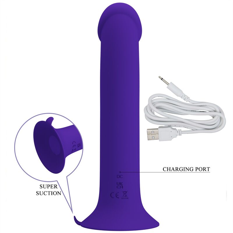 PRETTY LOVE - DILDO MURRAY YOUTH VIBRANTE  RICARICABILE VIOLA
