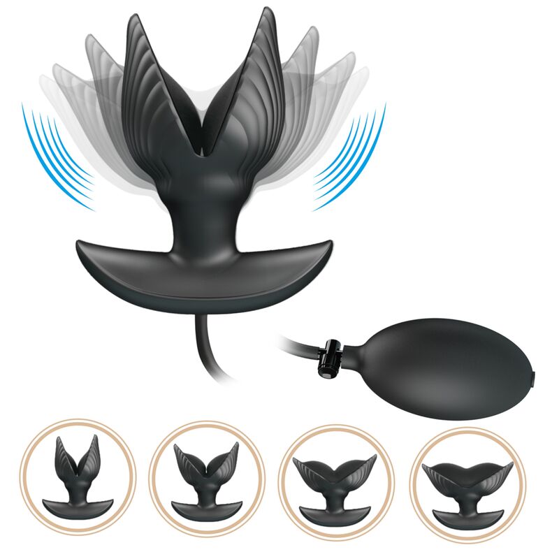 PRETTY LOVE - MANSON PLUG ANALE GONFIABILE E RICARICABILE