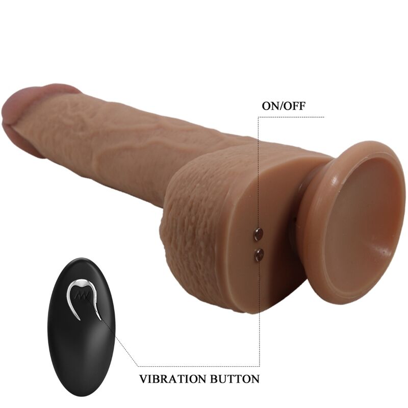 PRETTY LOVE - DILDO REALISTICO TOMMY VIBRANTE 22,5 CM