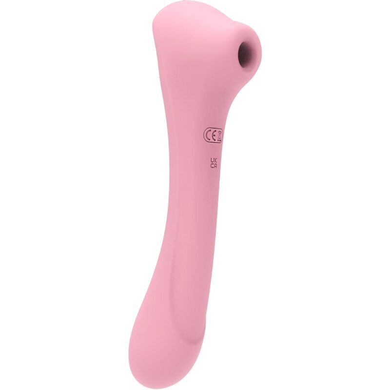 FEMINTIMATE - DAISY MASSAGGIATORE VIBRATORE CON ASPIRAZIONE ROSA
