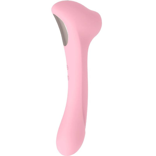 FEMINTIMATE - DAISY MASSAGGIATORE VIBRATORE CON ASPIRAZIONE ROSA