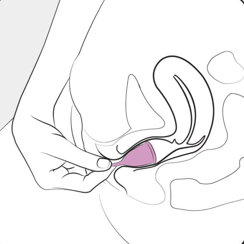 COPPETTA MESTRUALE IN SILICONE MEDICALE, PROTEZIONE 12 ORE, RIUTILIZZABILE ED ECOLOGICA