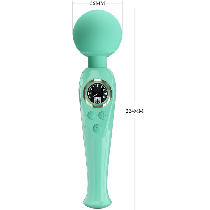 PRETTY LOVE - SKYLER VIBRATORE WAND VERDE