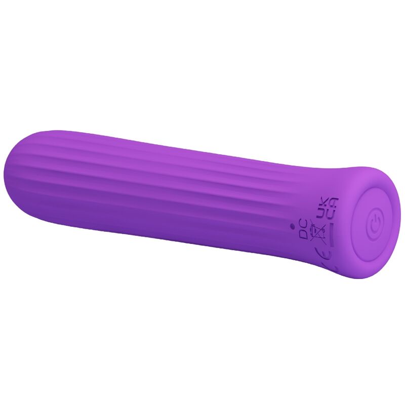 PRETTY LOVE - VIBRATORE BISHOP STIMOLATORE PUNTO G 30 FUNZIONI VIOLA