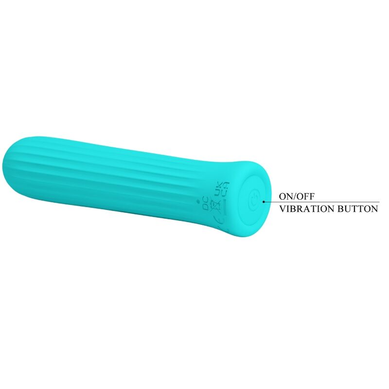 PRETTY LOVE -  BLANCHE VIBRATORE STIMOLATORE BLU