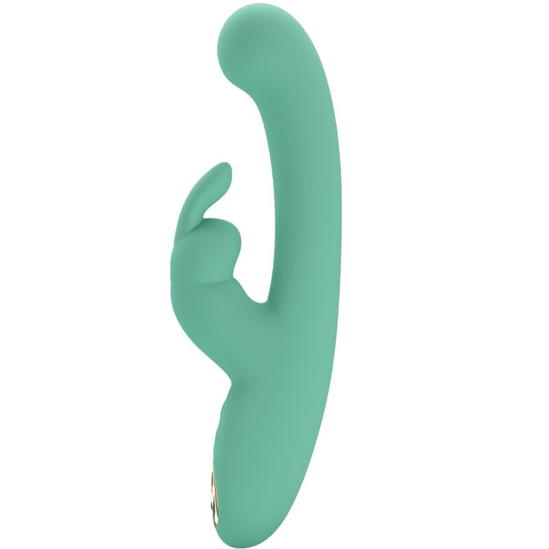 PRETTY LOVE - VIBRATORE LAMAR STIMOLATORE PUNTO G CON RABBIT VERDE
