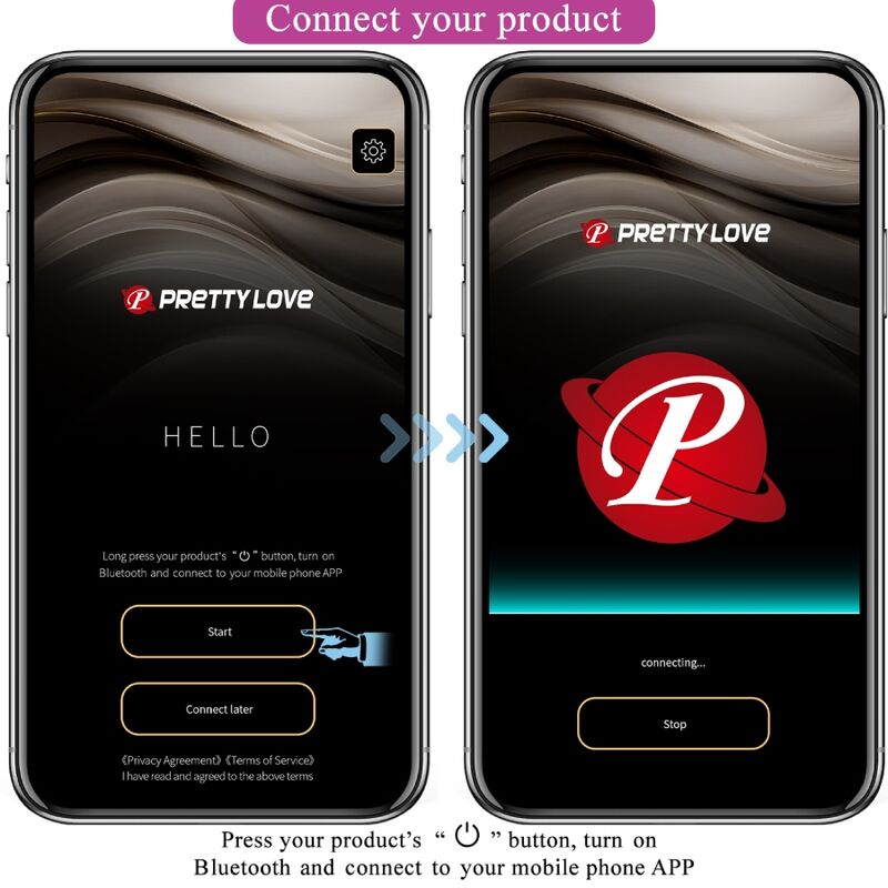 PRETTY LOVE - OVETTO CATALINA VIBRANTE RICARICABILE APP LONG DISTANCE ROSA