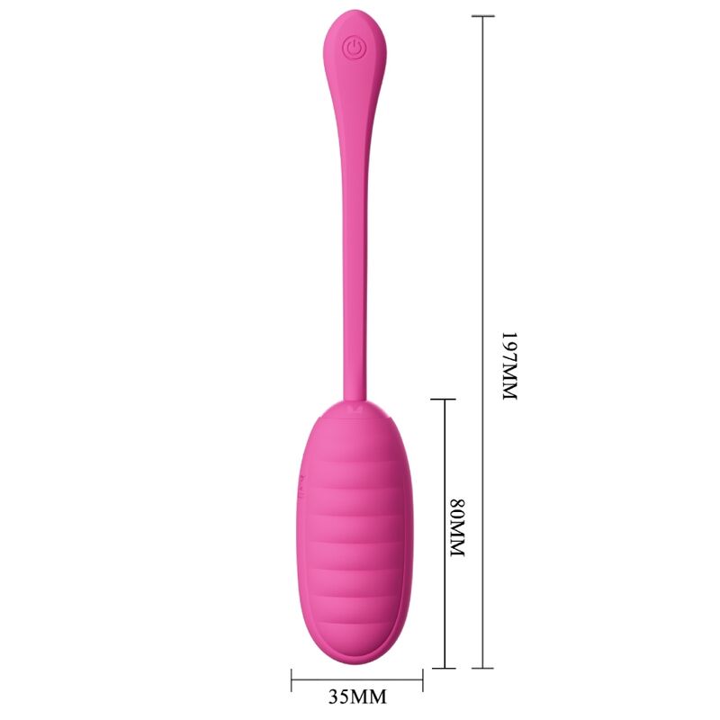 PRETTY LOVE - OVETTO CATALINA VIBRANTE RICARICABILE APP LONG DISTANCE ROSA