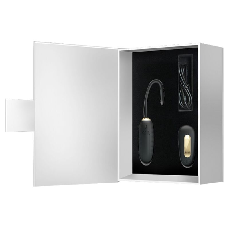 PRETTY LOVE - OVETTO DOREEN LUXURY VIBRANTE RICARICABILE CON TELECOMANDO NERO