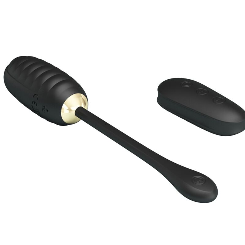 PRETTY LOVE - OVETTO DOREEN LUXURY VIBRANTE RICARICABILE CON TELECOMANDO NERO