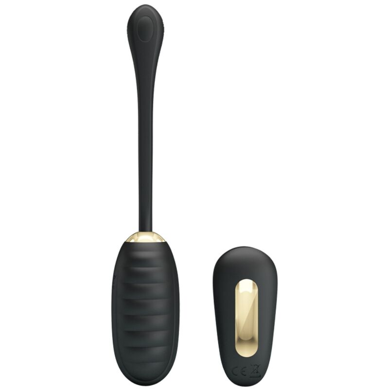 PRETTY LOVE - OVETTO DOREEN LUXURY VIBRANTE RICARICABILE CON TELECOMANDO NERO