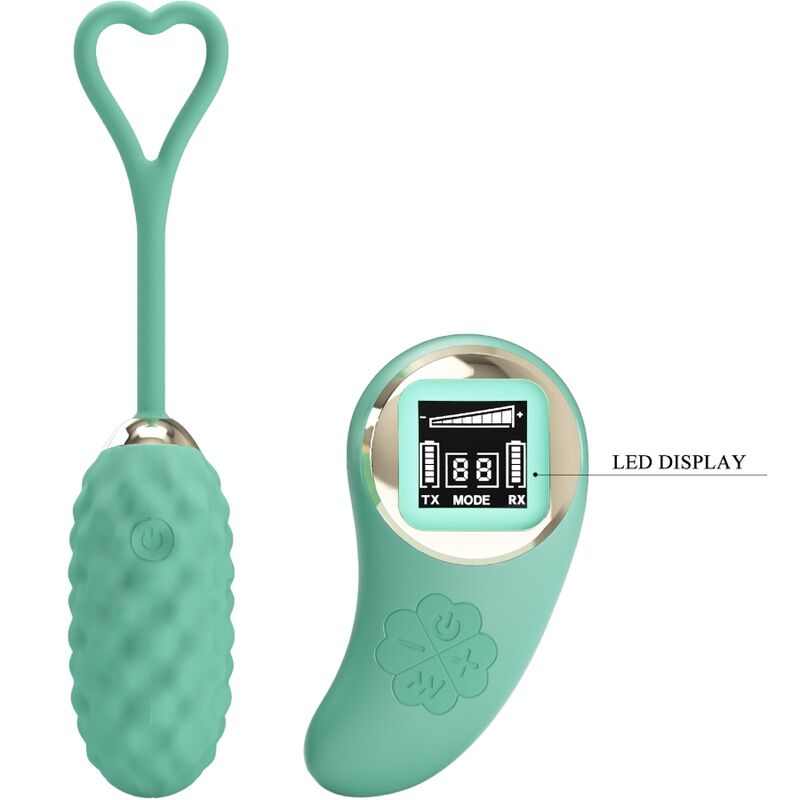 PRETTY LOVE - OVETTO VIVIAN VIBRANTE CON TELECOMANDO VERDE