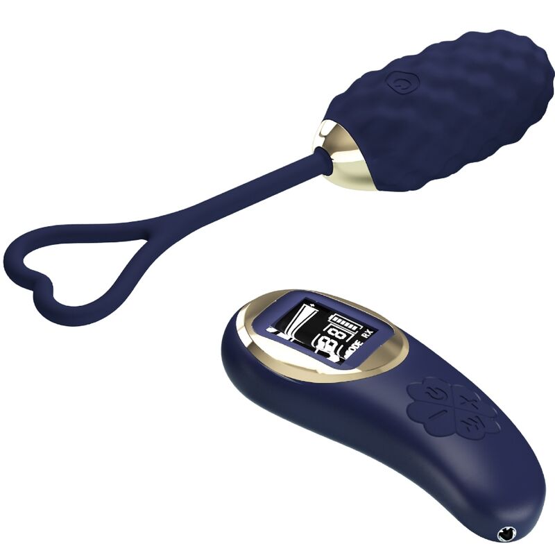 PRETTY LOVE - OVETTO VIVIAN VIBRANTE CON TELECOMANDO BLU