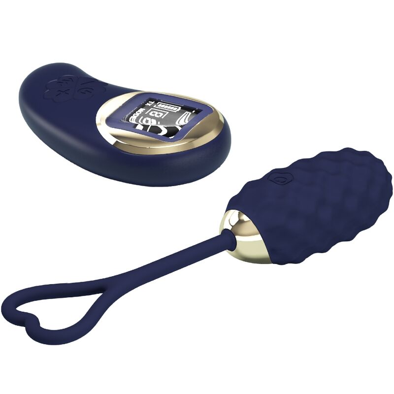 PRETTY LOVE - OVETTO VIVIAN VIBRANTE CON TELECOMANDO BLU