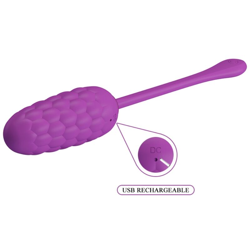 PRETTY LOVE - OVETTO MARINE VIBRANTE CON TEXTURE RICARICABILE VIOLA