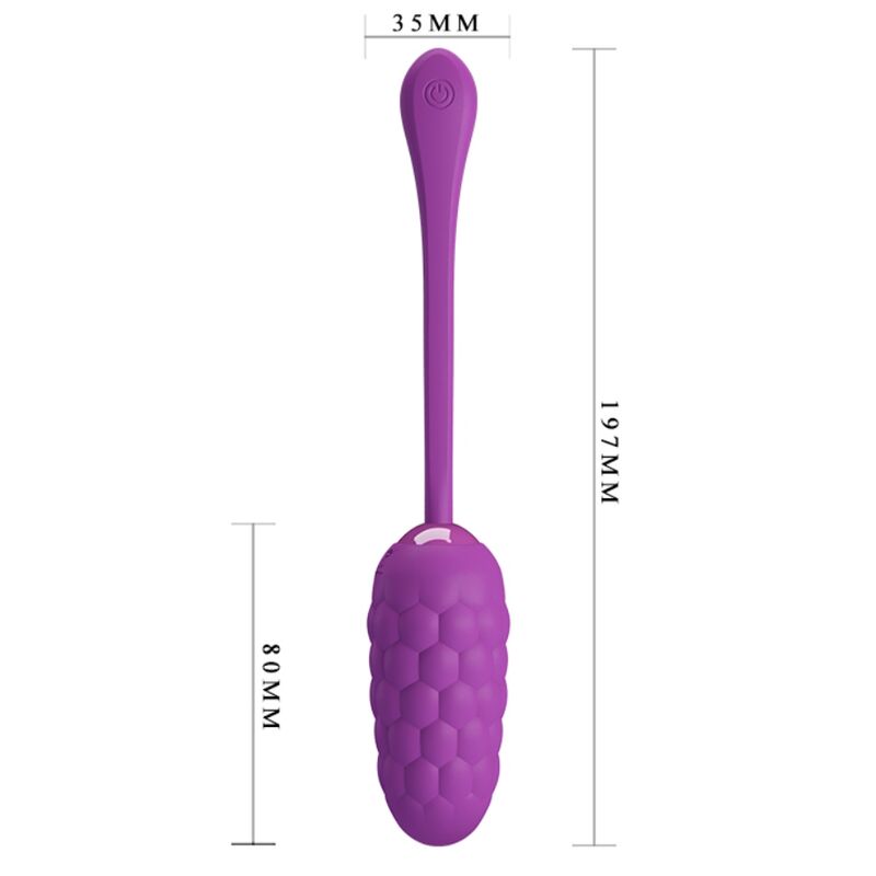 PRETTY LOVE - OVETTO MARINE VIBRANTE CON TEXTURE RICARICABILE VIOLA
