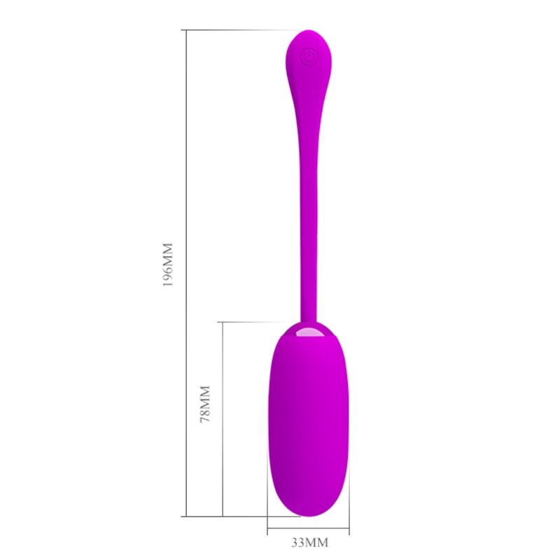 PRETTY LOVE - OVETTO JULIUS VIBRANTE RICARICABILE IMPERMEABILE FUCSIA