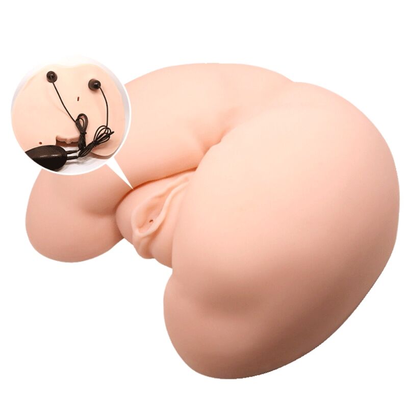 CRAZY BULL - MASTURBATORE REALISTICO VIBRANTE CON ANO