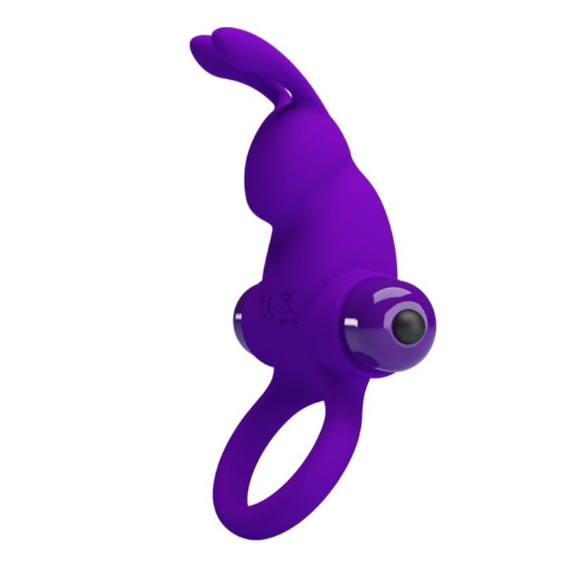 PRETTY LOVE - ANELLO PENE VIBRANTE CON RABBIT VIOLA