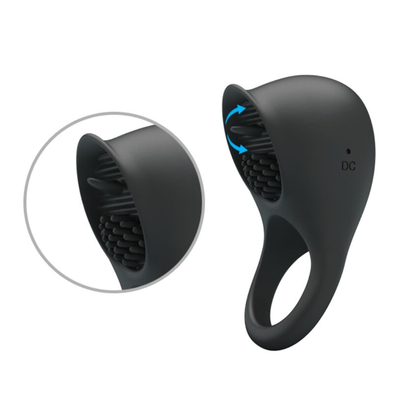 PRETTY LOVE - ANELLO PENE VIBRANTE E STIMOLATORE CLITORIDE