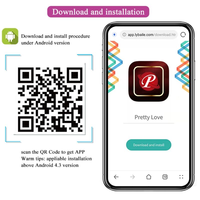 PRETTY LOVE - ELVIRA PALLINE VIBRANTI RICARICABILI APP LONG DISTANCE VIOLA