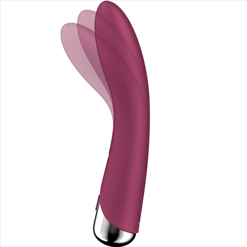 SATISFYER - SPINNING VIBE 1 ROTATORE E VIBRATORE PUNTO G ROSSO