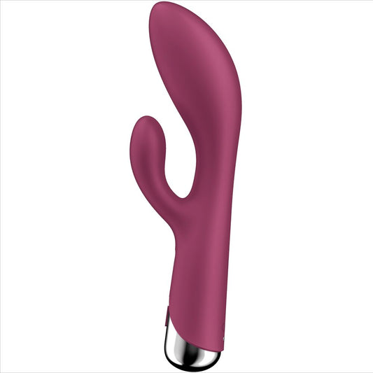 SATISFYER - SPINNING RABBIT 1 STIMOLAZIONE CLITORIDE E PUNTO G ROSSO