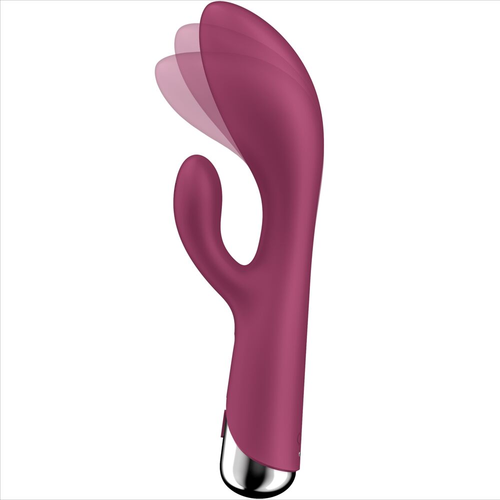 SATISFYER - SPINNING RABBIT 1 STIMOLAZIONE CLITORIDE E PUNTO G ROSSO