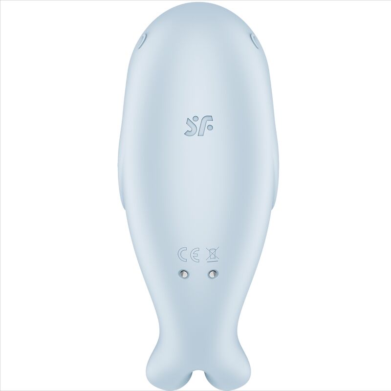 SATISFYER - SEAL YOU SOON VIBRATORE SUCCIA CLITORIDE AIR PULSE CELESTE