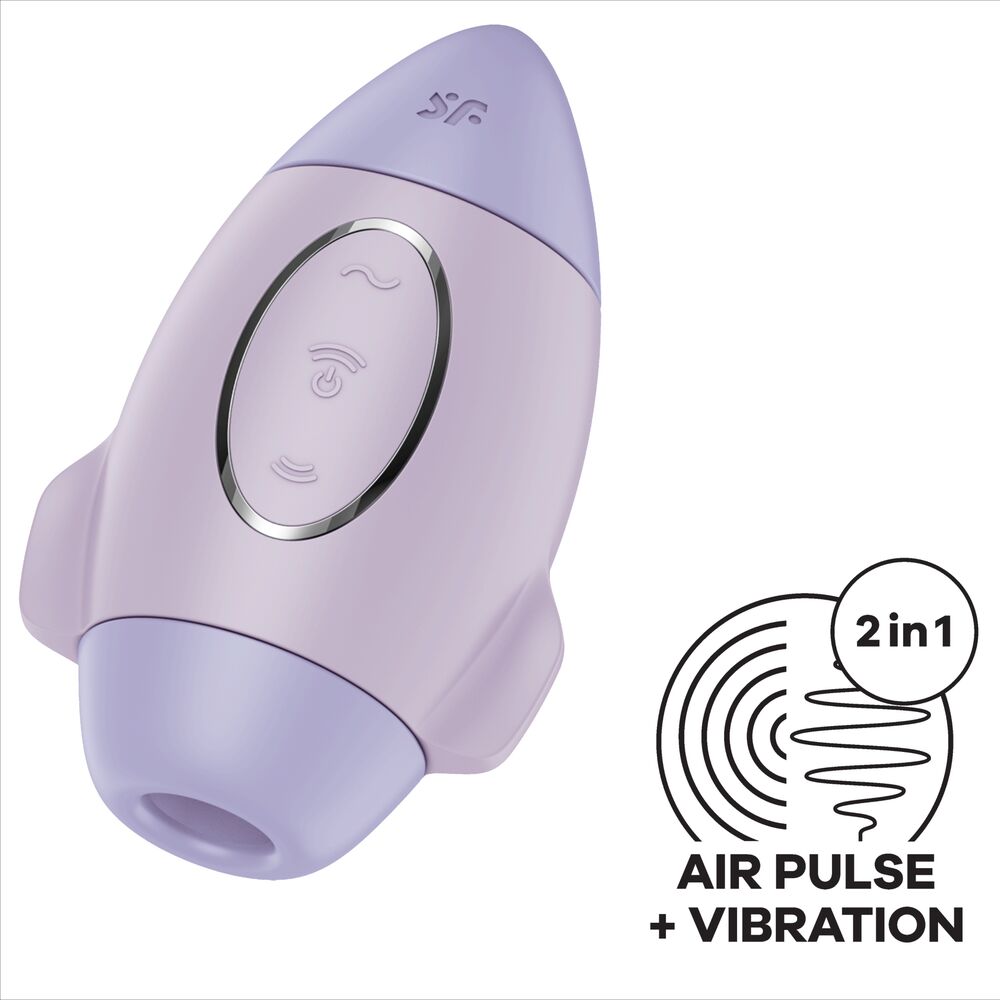 SATISFYER - MISSION CONTROL PICCOLO VIBRATORE A DOPPIO IMPULSO