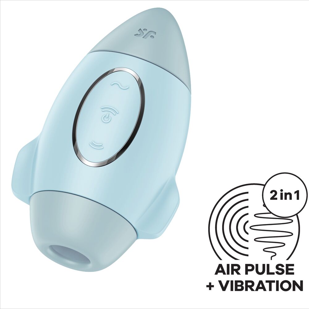 SATISFYER - MISSION CONTROL  PICCOLO VIBRATORE A DOPPIO IMPULSO 