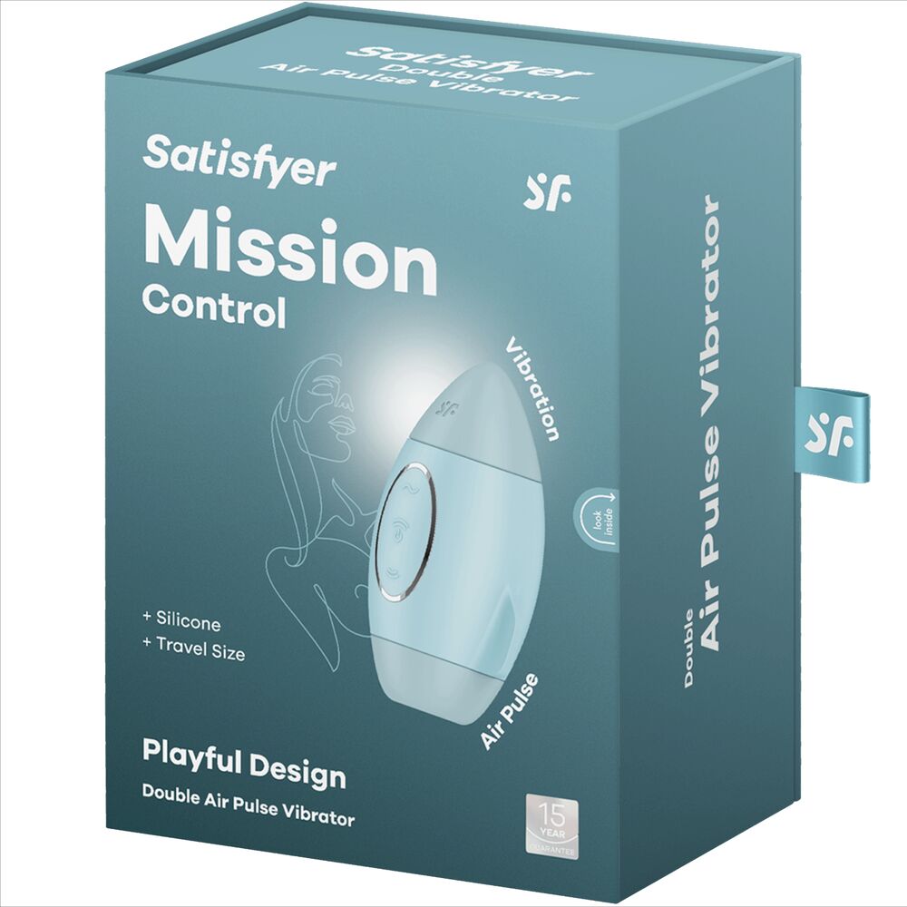 SATISFYER - MISSION CONTROL PICCOLO VIBRATORE A DOPPIO IMPULSO